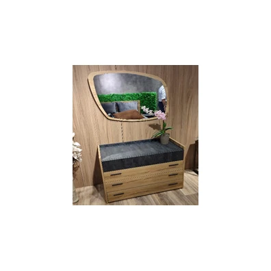 Bedroom Set 5pcs 160x200 N69 Brown Technoderma / A