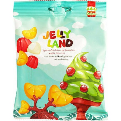 Kaiser Jelly Land Fruity Gums Φρουτοζελεδάκια Με Β