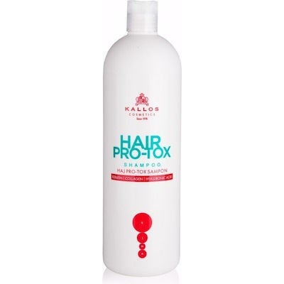 KALLOS Hair Pro Tox Shampoo Με Κερατίνη, Κολλαγόνο & Υαλουρονικό 500ml