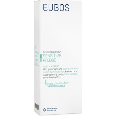 Eubos Sensitive Shower & Cream Απαλό Κρεμώδες Καθα