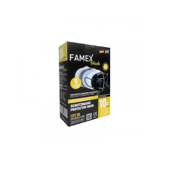 Famex High Protection Mask FFP2 Black 10 pieces