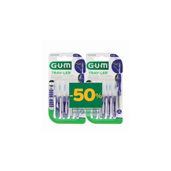 Gum Trav-Ler Promo Interdental Brush 1.2mm Purple 1512 2x6 pieces