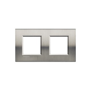 Livinglight Cover Frame 2x2 Modules Steel LNA4802M