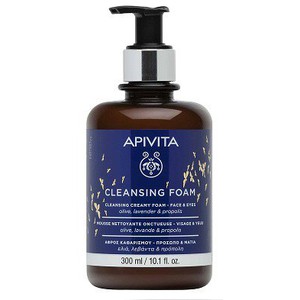 APIVITA Cleansing creamy foam face & eyes 300ml LI