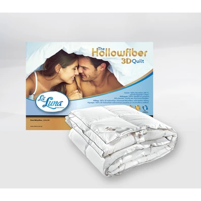 Πάπλωμα Μονό 160x220cm Laluna 3d Hollowfiber Lalun