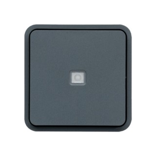 Cubyko IP55 Switch A/R Lighting Assembled Gray WNA