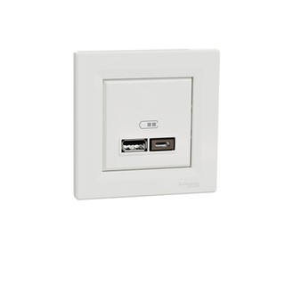Asfora Charging Socket 2xUSB A+C White EPH2700321
