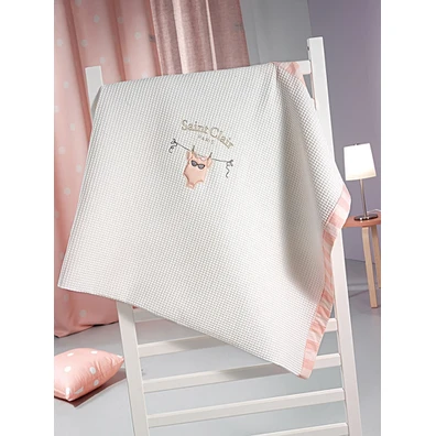 Κουβέρτα Bebe Audrey Πικέ 110x150 Saint Clair Pink