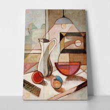 Abstract oil painting still life pitcher 98570090 a