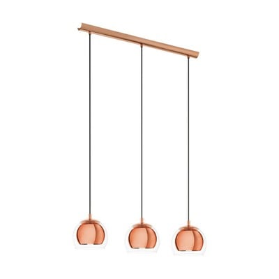 Pendant Light Rocamar Brass Colour With Transparen