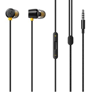 Realme Ακουστικά Wired Earbuds-2 Μαύρα RMA155BLK