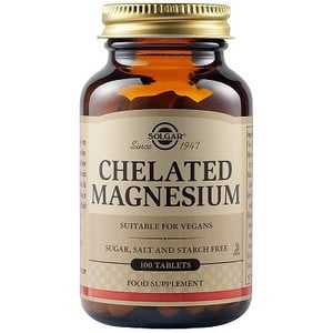 SOLGAR Chelated magnesium 100 tablets