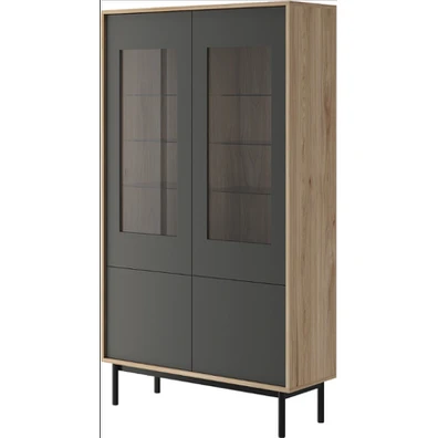  Showcase 104x185x39cm 17107-BS-BV 