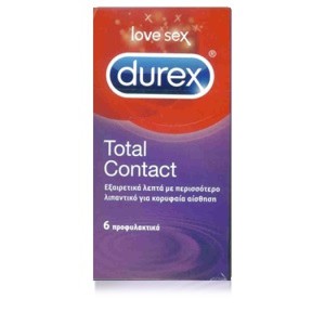 DUREX Total contact 6 προφυλακτικά