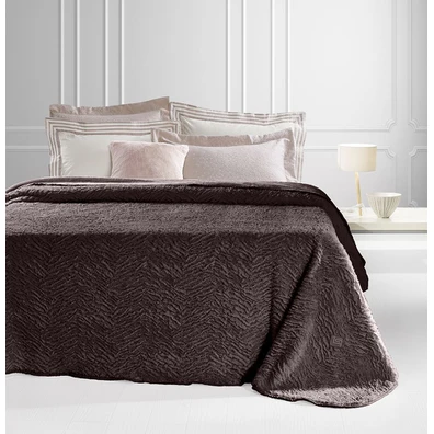 Γούνινη Κουβέρτα Nordic Choco 220x240 guy Laroche 