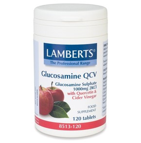 Lamberts Glucosamine QCV Γλυκοζαμίνη, Μηλόξυδο & Κ