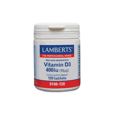 Lamberts Vitamin D 400iu 120Tabs