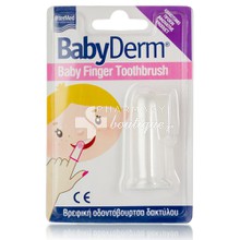 Intermed Babyderm Baby Finger Toothbrush - Βρεφική Οδοντόβουρτσα Δακτύλου, 1τμχ.