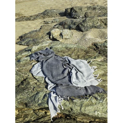 Πετσέτα/παρεό 95x150 - Argos Dark Gray Nima Home 9