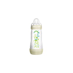 Mam Anti-Colic Bottle 4m+ With Silicone Nipple Great Flow 320ml