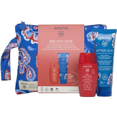 Apivita Promo Pack Bee Sun Safe Dry Touch Invisibl