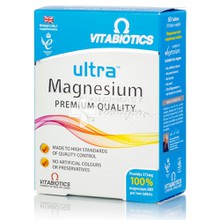 Vitabiotics Ultra Magnesium 375mg - Μαγνήσιο, 60 tabs