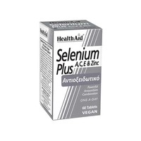 Health Aid Selenium Plus 200μg A,C,E & Zinc 60 Ταμ