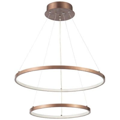 Pendant Light Led Morelli Brown 131W 3000K 10480Lm