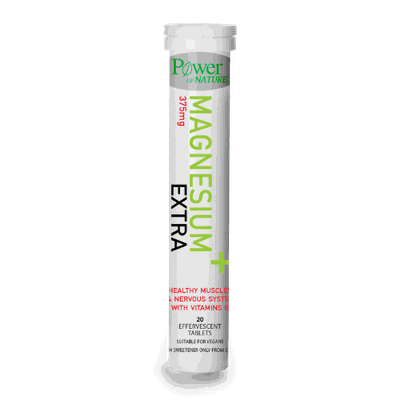 Power of Nature Magnesium+ Extra 375mg 20 Efferves