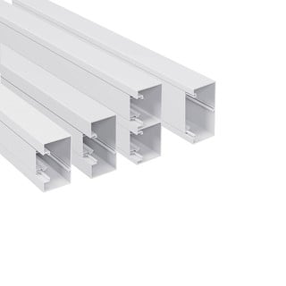 Trunking DLP-S 100x50 with Cover 45mm White 638030