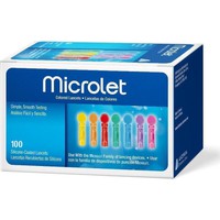 Microlet Coloured Lancets 25τμχ - Χρωματιστές Βελό