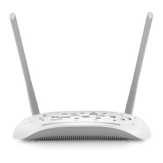 TP-LINK Ασύρματο Modem Router ADSL2+ Wi-Fi 4 με 4 