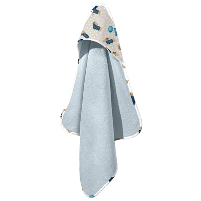 Βρεφικό Μπουρνούζι Κάπα pet Blue 75x75 Saint Clair
