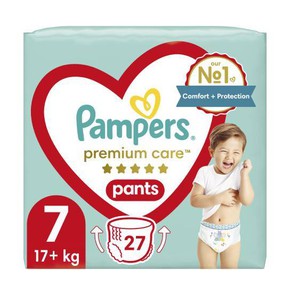 Pampers Premium Care Pants Μέγεθος 7 (17kg+), 27 Π