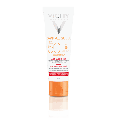 Vichy Capital Soleil Anti-Ageing 3 in 1 SPF50 Αντι