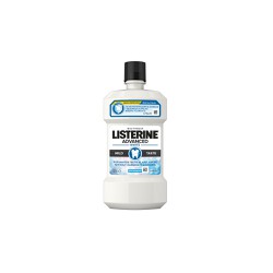 Listerine Mouthwash Advanced White Mild Taste Zero Alcohol Mouthwash Στοματικό Διάλυμα 250ml