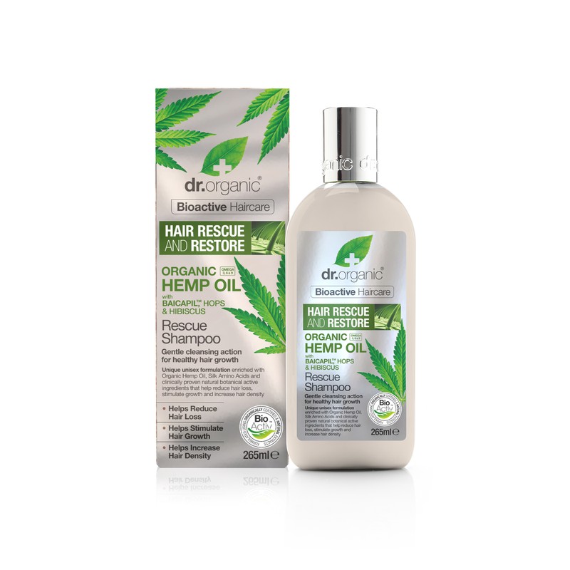 Organic Hemp Oil Rescue Shampoo 265ml