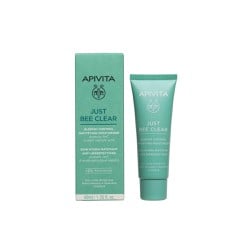 Apivita Just Bee Clear Κρέμα Κατά Των Ατελειών Με Πρόπολη AmC & Φυτικό Σαλικυλικό Οξύ 40ml