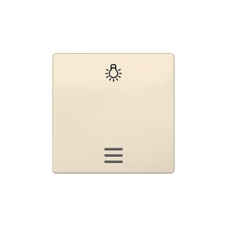 Delta Switch Plate with Lamp Symbol Electrical Whi