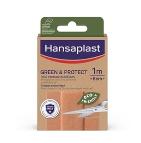 Hansaplast Green & Protect, 1m x 6cm