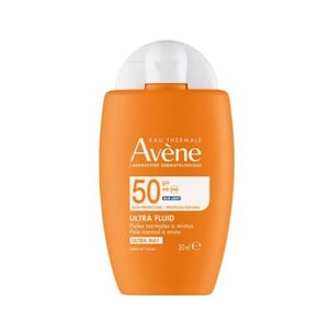 Avene Ultra Fluid Invisible SPF50-Λεπτόρρευστη Αντ