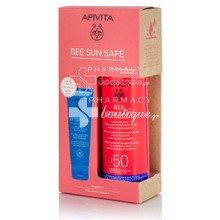 Apivita Σετ Bee Sun Safe Hydra Melting Ultra-Light Face & Body Spray SPF50, 200ml & After Sun Face & Body Gel-Cream, 100ml