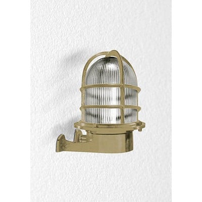 Brass Lantern Light Νο21 E27 Ip64 150W Natural Bra