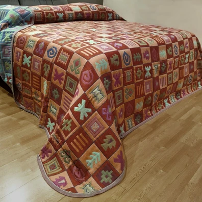 Malaga  9  Jaquard Κουβερτα y/π 230 χ 280 cm