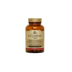 Solgar Formula B Complex 100 B Vitamin Complex For Good Health Of The Nervous & Immune System 50 herbal capsules