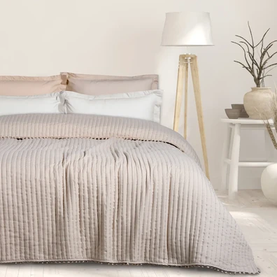 Das Home Κουβερλι Μονο Happy 9625 Taupe 160x240