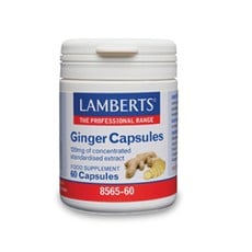 Lamberts Ginger Συμπλήρωμα Διατροφής με Εκχύλισμα 