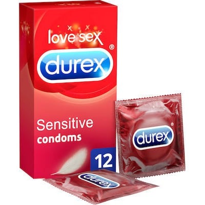 DUREX Προφυλακτικά Sensitive x12