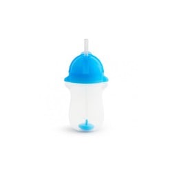 Munchkin Tip & Sip Straw Cup Κύπελλο Με Καλαμάκι Click Lock 296ml