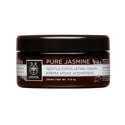 Apivita Pure Jasmine Κρέμα Ήπιας Απολέπισης 200ml